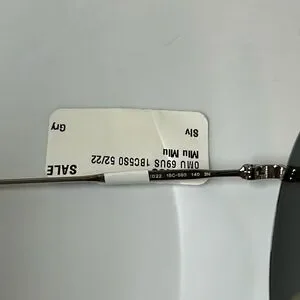 New Miu Miu MU 69US 1BC5S0 52/22 Core Collection Sunglasses Slv/Gry Generic Case Miu Miu | Accessories | New Miu Miu Mu 69us Bc5s 5222 Core  main image 4